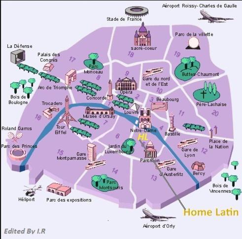 Home Latin Paris Ngoại thất bức ảnh